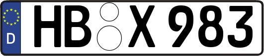 HB-X983