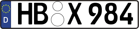 HB-X984