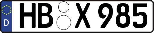 HB-X985