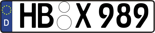 HB-X989