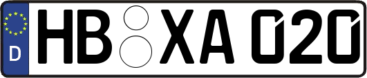 HB-XA020