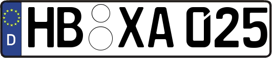 HB-XA025