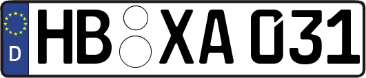 HB-XA031