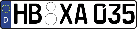 HB-XA035