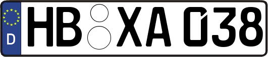 HB-XA038