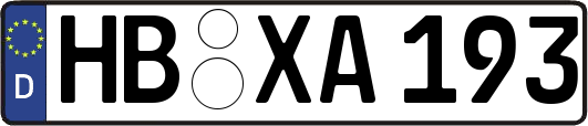 HB-XA193