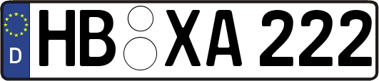 HB-XA222
