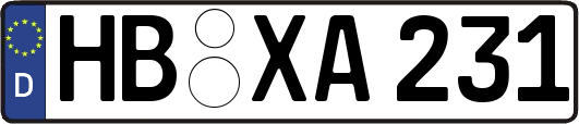 HB-XA231