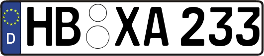 HB-XA233