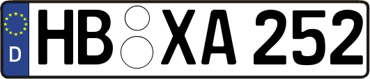 HB-XA252