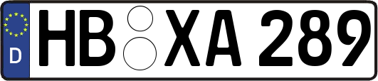 HB-XA289