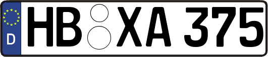HB-XA375