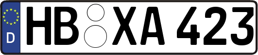 HB-XA423