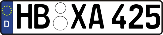 HB-XA425