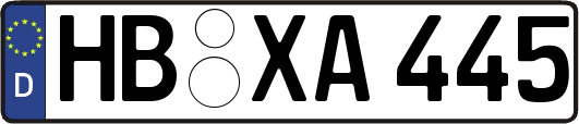 HB-XA445