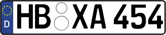 HB-XA454