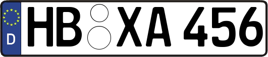 HB-XA456
