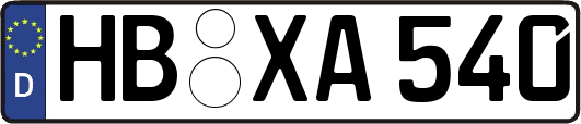 HB-XA540