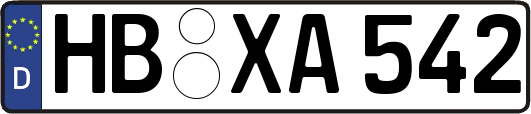 HB-XA542