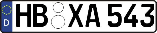 HB-XA543