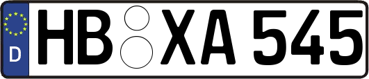 HB-XA545