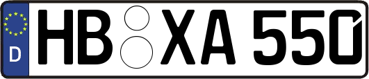 HB-XA550
