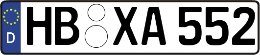 HB-XA552