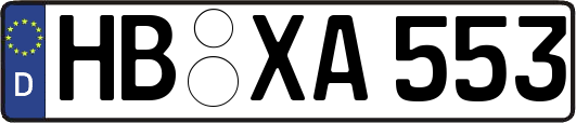 HB-XA553
