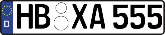 HB-XA555