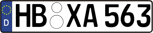 HB-XA563