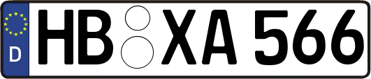 HB-XA566