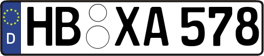 HB-XA578