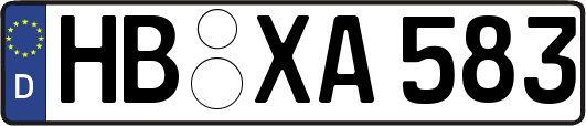 HB-XA583