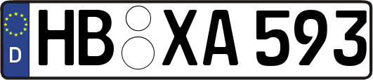 HB-XA593