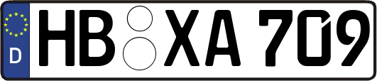 HB-XA709