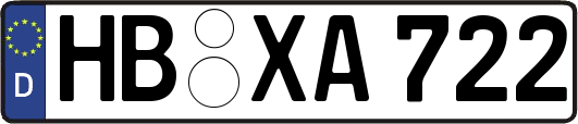 HB-XA722