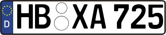 HB-XA725