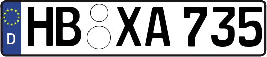 HB-XA735