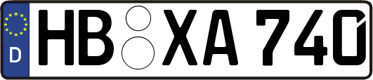 HB-XA740