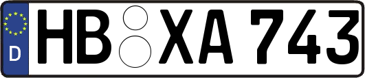 HB-XA743