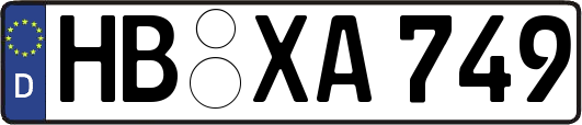 HB-XA749
