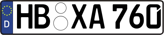HB-XA760