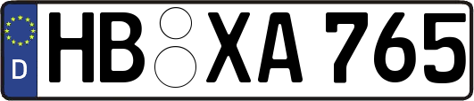 HB-XA765