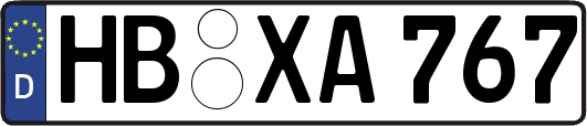 HB-XA767