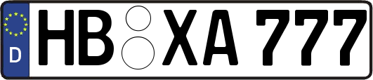 HB-XA777