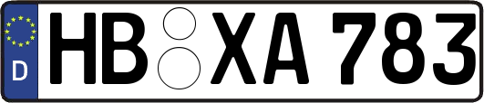 HB-XA783