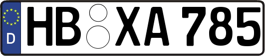 HB-XA785