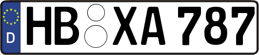 HB-XA787