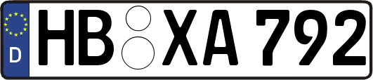 HB-XA792