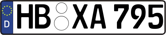 HB-XA795